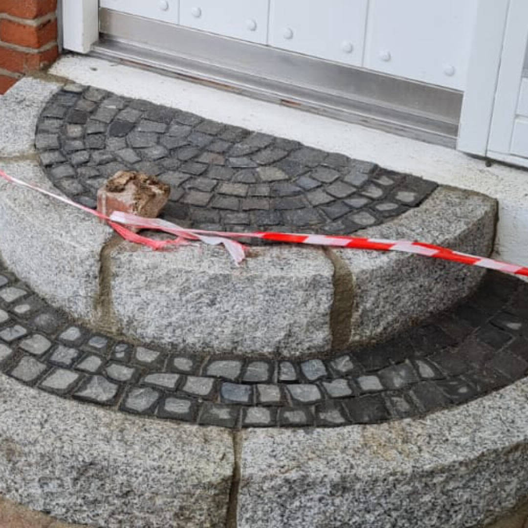 Pflasterflaeche verfugen