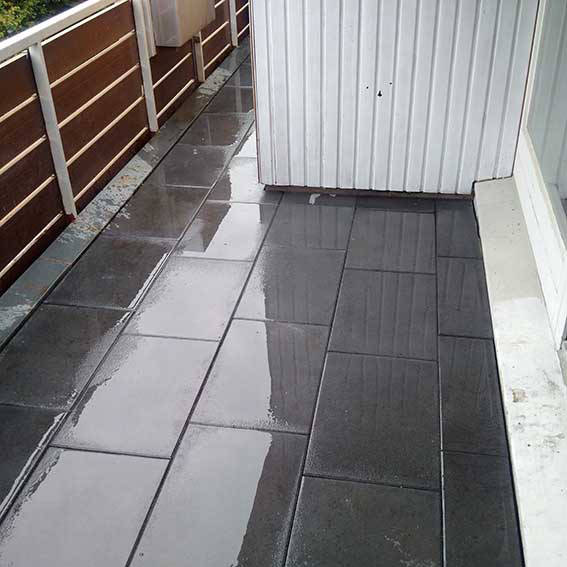 Bodenerneuerung auf Balkon